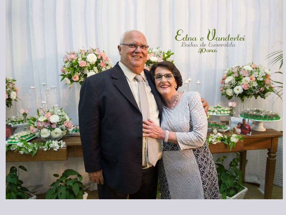 Bodas de Esmeralda Edna e Vanderlei